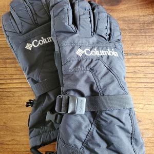 Men's Columbia Gloves Black, size Large